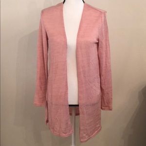 Pink cardigan